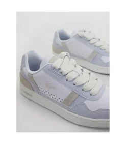 Zapatilla Lacoste T-Clip White Light Trqs