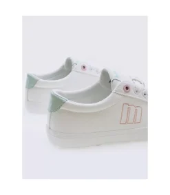 Zapatilla Mustang 60142 Blanco-Aguamarina