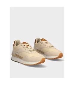 Zapatilla Mustang 60360 Crema