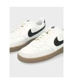 Zapatilla Nike Court Vision Fq8075 Beige Negro Blanco