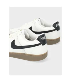 Zapatilla Nike Court Vision Fq8075 Beige Negro Blanco