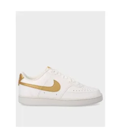 Zapatilla Nike Court Vision Dh3158 Blanco Oro