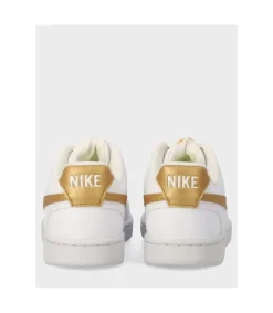Zapatilla Nike Court Vision Dh3158 Blanco Oro
