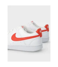 Zapatilla Nike Court Vision Dh2987 Blanco Rojo