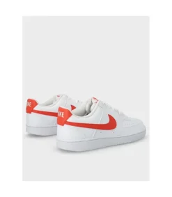 Zapatilla Nike Court Vision Dh2987 Blanco Rojo