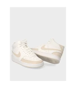 Zapatilla Nike Court Vision Mid Cd5436 Blanco Beige