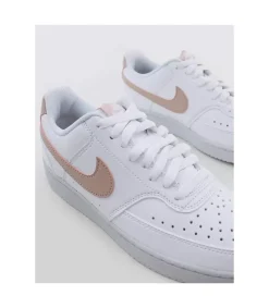 Zapatilla Nike Court Vision Dh3158 Blanco Rosa
