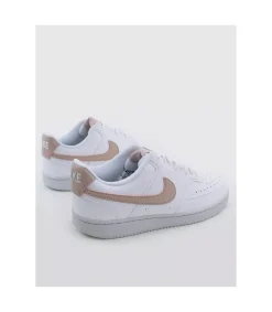 Zapatilla Nike Court Vision Dh3158 Blanco Rosa