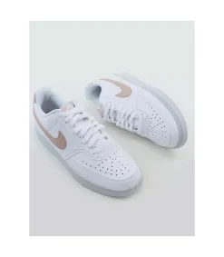 Zapatilla Nike Court Vision Dh3158 Blanco Rosa