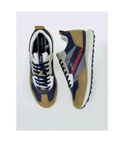 Zapatilla Pepe Jeans Foster Man Print Tobacco