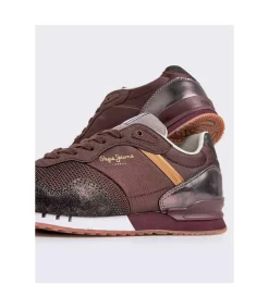 Zapatilla Pepe Jeans London Smart W Brown