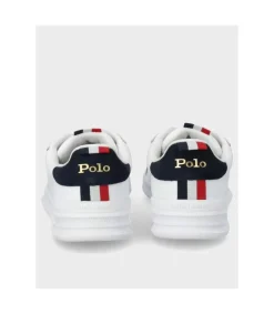 Zapatilla Polo Ralph Lauren Heritage Court White-Navy-Red