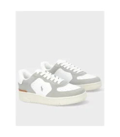 Zapatilla Polo Ralph Lauren Masters Court Greyfog White
