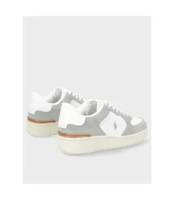 Zapatilla Polo Ralph Lauren Masters Court Greyfog White