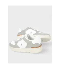 Zapatilla Polo Ralph Lauren Masters Court Greyfog White