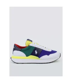 Zapatilla Polo Ralph Lauren Train 89 White-Yellow-Royal