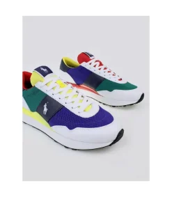 Zapatilla Polo Ralph Lauren Train 89 White-Yellow-Royal