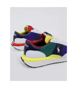 Zapatilla Polo Ralph Lauren Train 89 White-Yellow-Royal