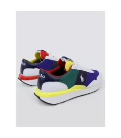 Zapatilla Polo Ralph Lauren Train 89 White-Yellow-Royal