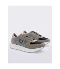 Zapatilla Popa Ines Fieltro Gris