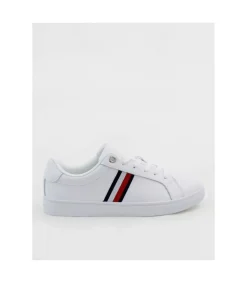 Zapatilla Tommy Essential Stripes White