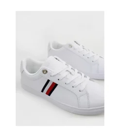 Zapatilla Tommy Essential Stripes White
