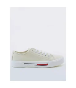 Zapatilla Tommy Hilfiger Low Cut Canvas Lemon Ice