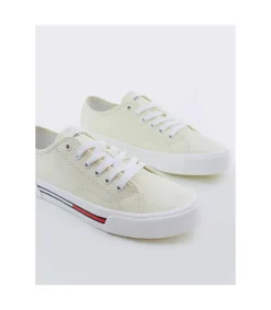 Zapatilla Tommy Hilfiger Low Cut Canvas Lemon Ice