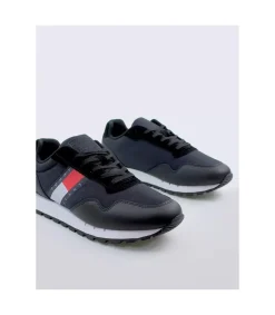 Zapatilla Tommy Hilfiger Retro Runner Ess Black