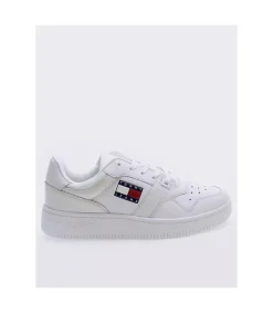 Zapatilla Tommy Hilfiger Jeans Retro Basket White