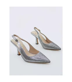 Zapato Azarey 434G312 Plata