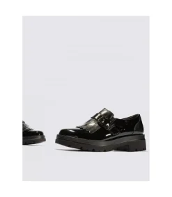 Zapato Pitillos 5361 Negro Burdeos