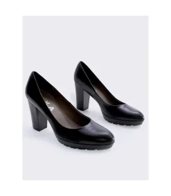 Zapato Tacón Grueso Lola 5485 Negro