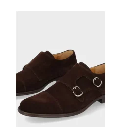 Zapato Windsor Dinasty Doble Hebilla Brown