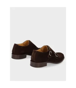 Zapato Windsor Dinasty Doble Hebilla Brown
