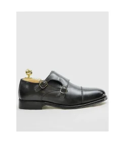 *Zapato Windsor Dynasty Negro Piel