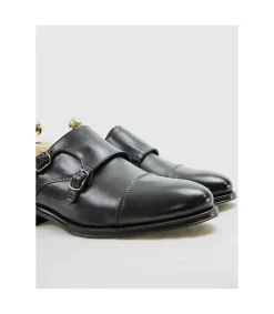 *Zapato Windsor Dynasty Negro Piel