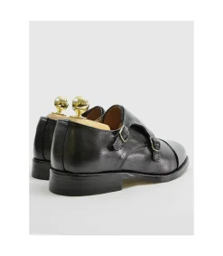*Zapato Windsor Dynasty Negro Piel