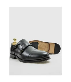 *Zapato Windsor Dynasty Negro Piel