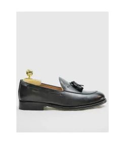 *Zapato Windsor Dynasty Negro Piel