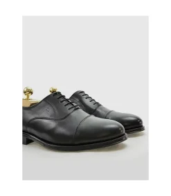 *Zapato Windsor Dynasty Negro Piel