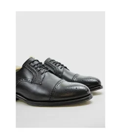 *Zapato Windsor Dynasty Negro Piel